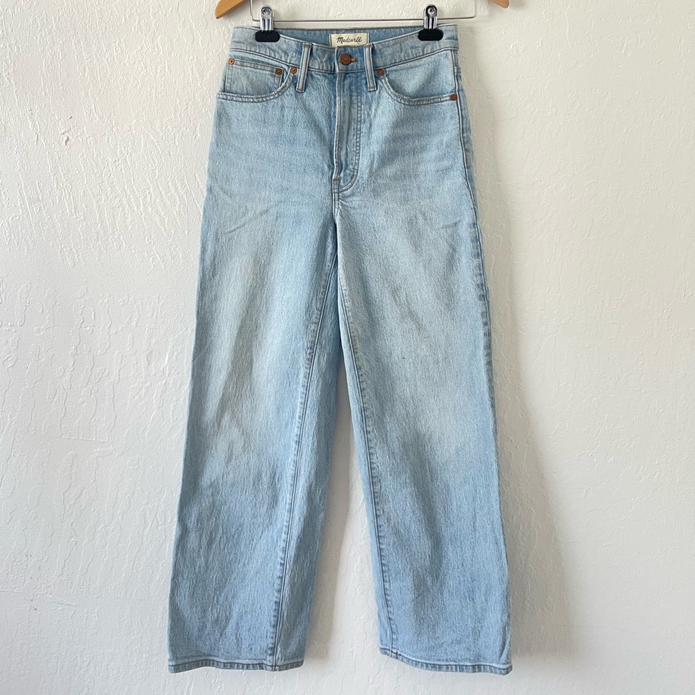Madewell High-Rise Wide leg Jeans